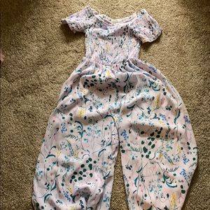 Lavender Jumpsuit with Pockets